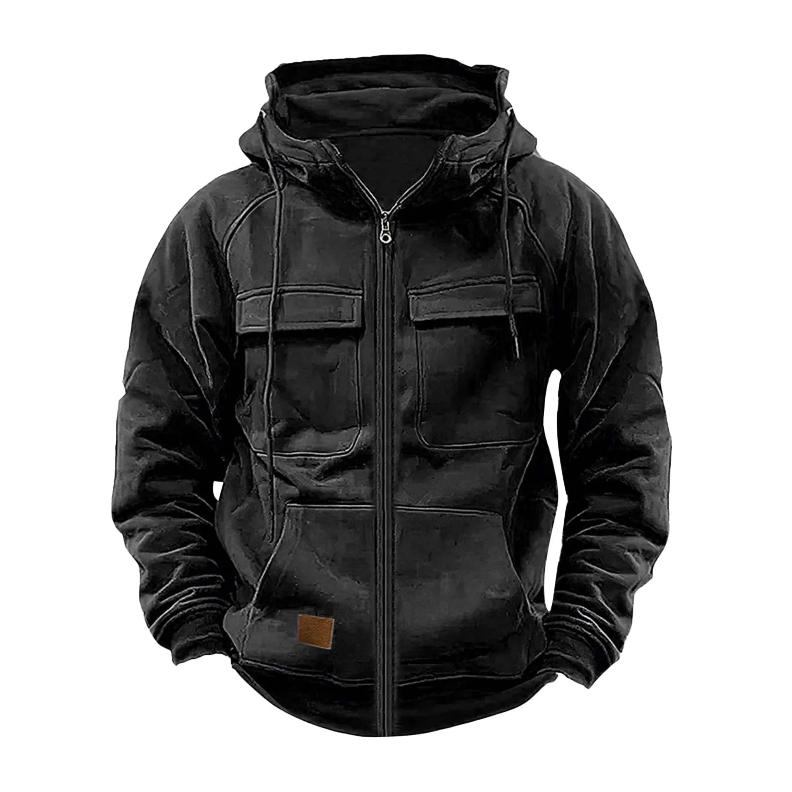 Last Day 70% Off - Men's Loose Fit Half Zip Sweatshirt Hoodie